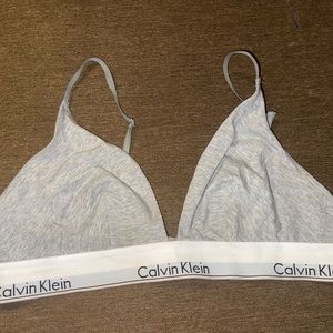 Calvin Klein bralette .